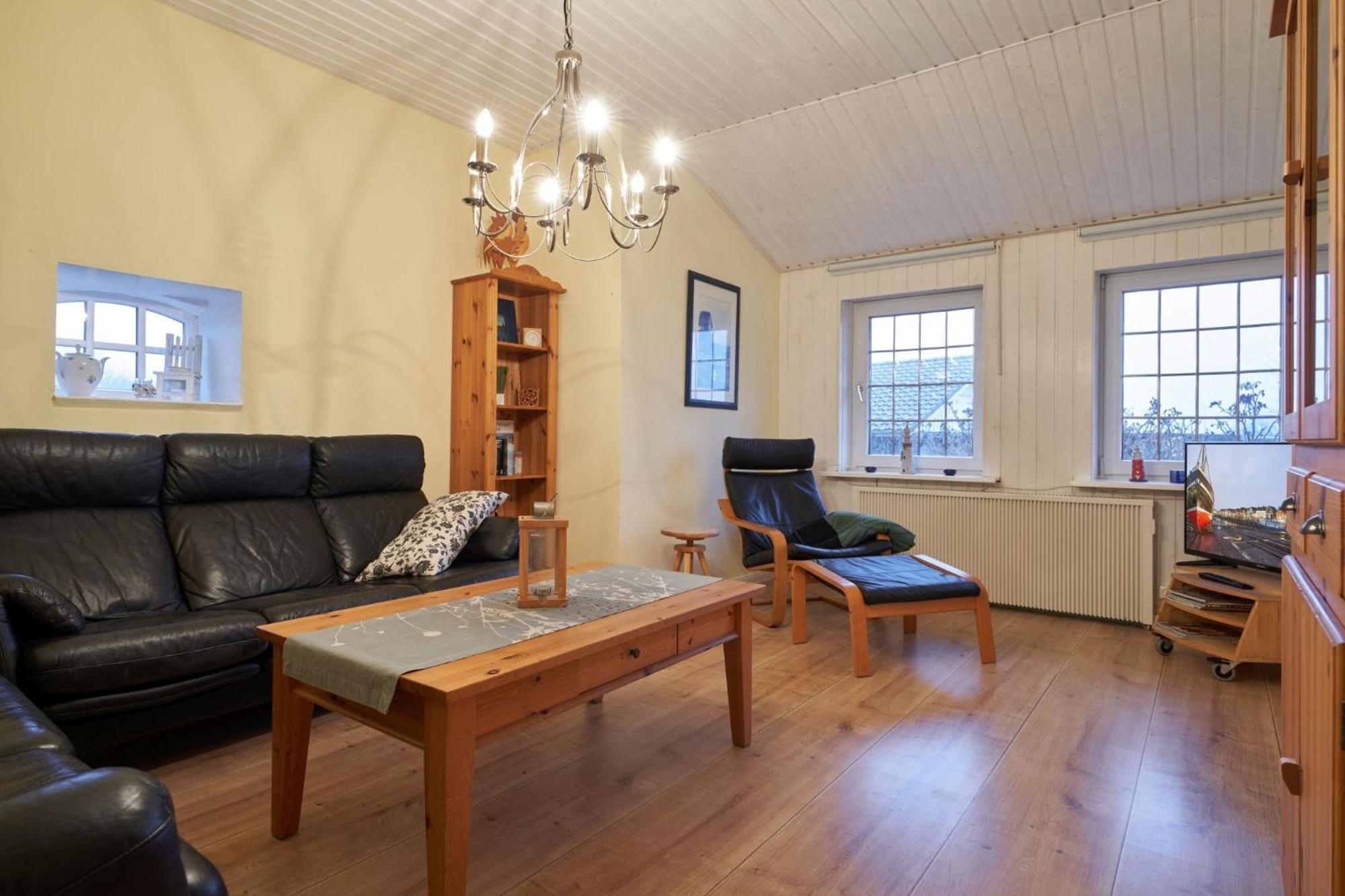 Reetdachhaus Suensbarg Appartement Simonsberg Buitenkant foto